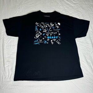 Mr. Beast Black‎ 2020 24 Hour Livestream Autographed Graphic Mens Size 2XL Worn